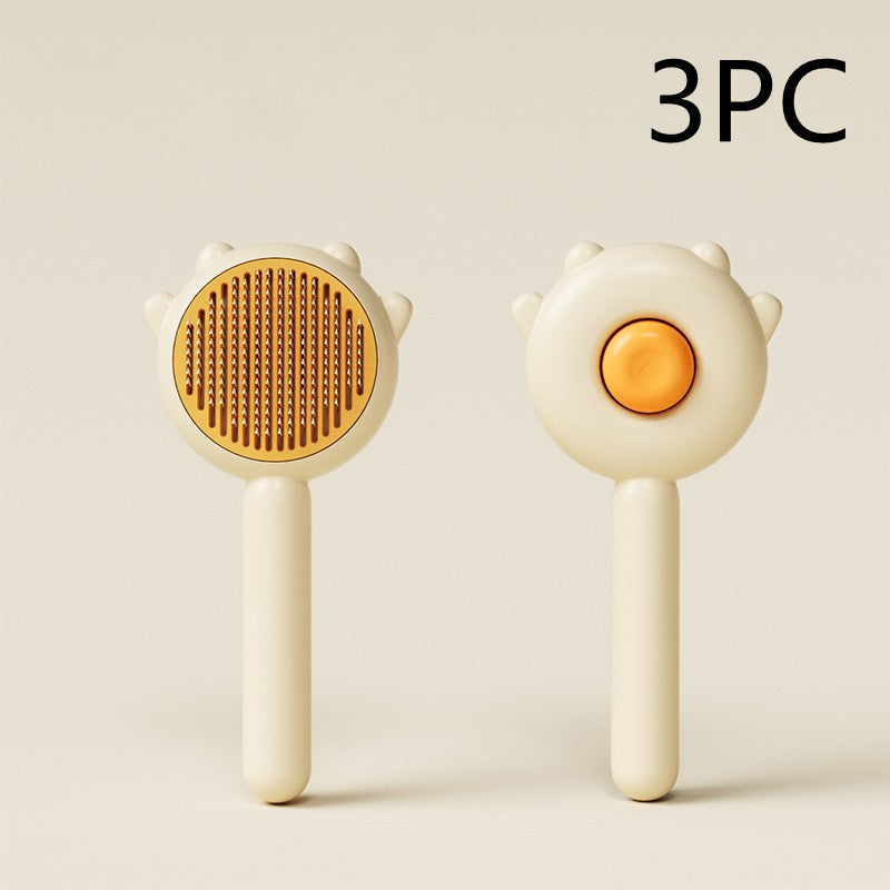 Magisk massageborste för pälsvård