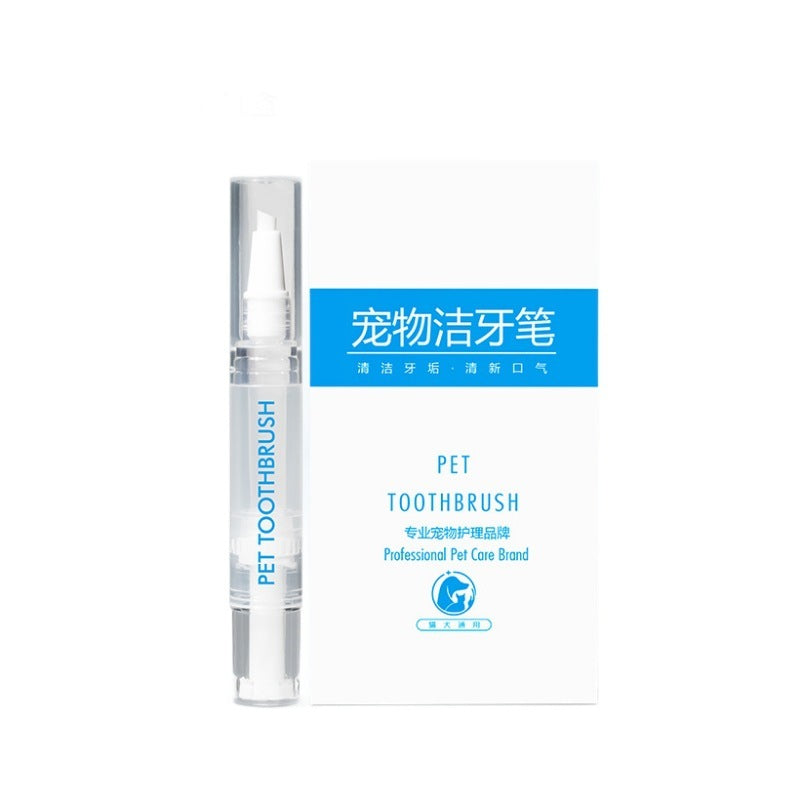Tandborste penna för husdjur