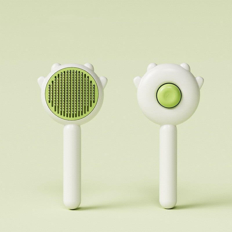 Magisk massageborste för pälsvård