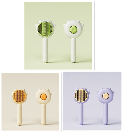 Magisk massageborste för pälsvård