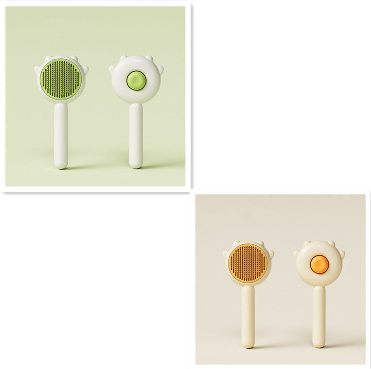 Magisk massageborste för pälsvård