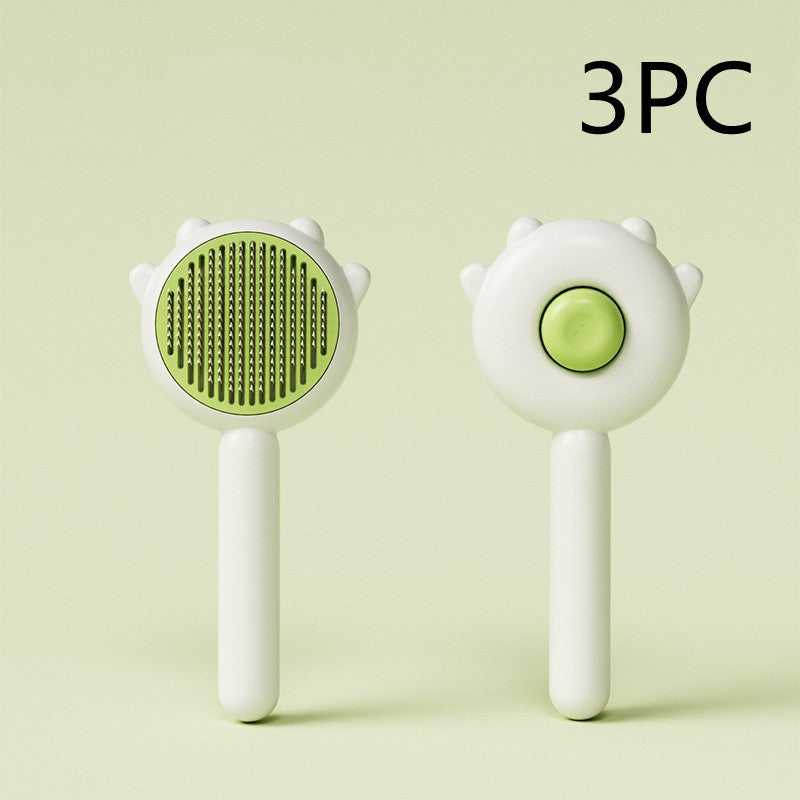 Magisk massageborste för pälsvård