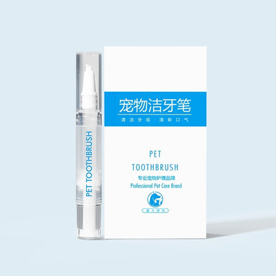 Tandborste penna för husdjur