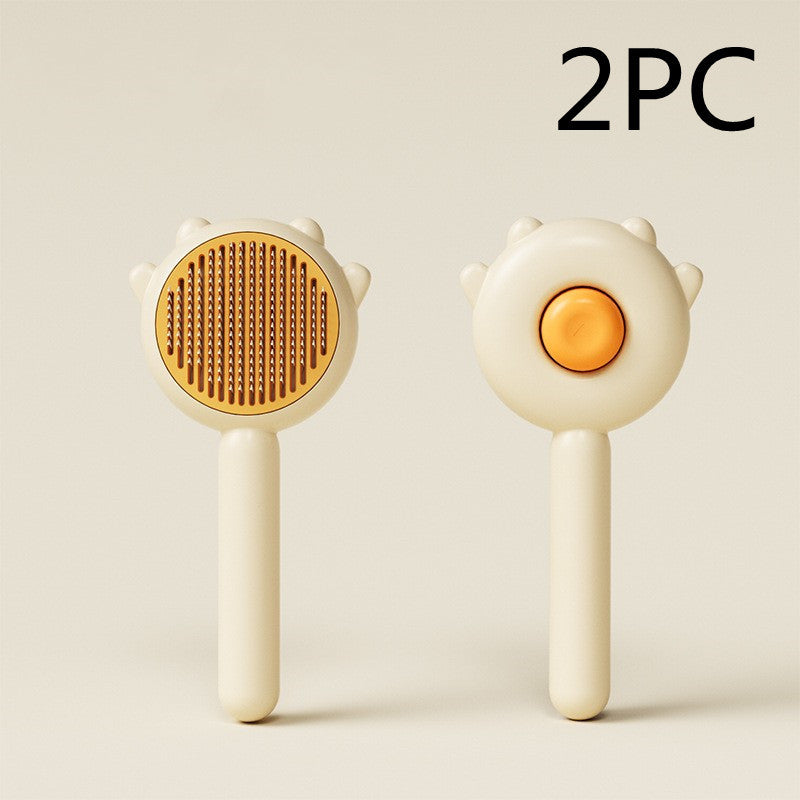 Magisk massageborste för pälsvård